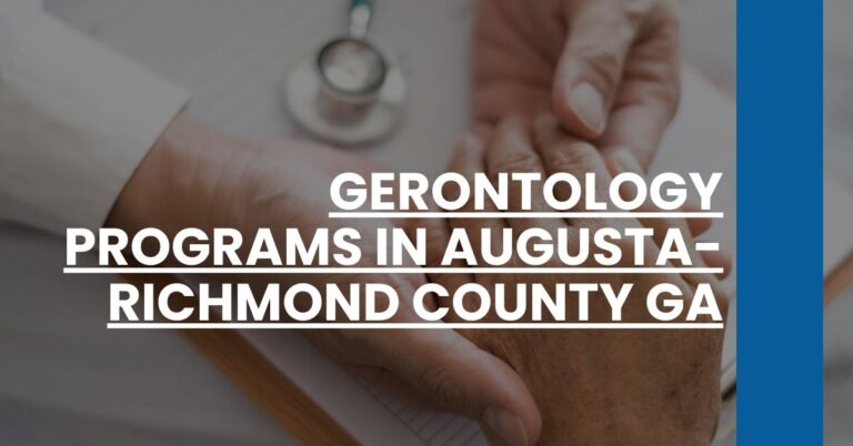 Gerontology Programs in Augusta-Richmond County GA Feature Image