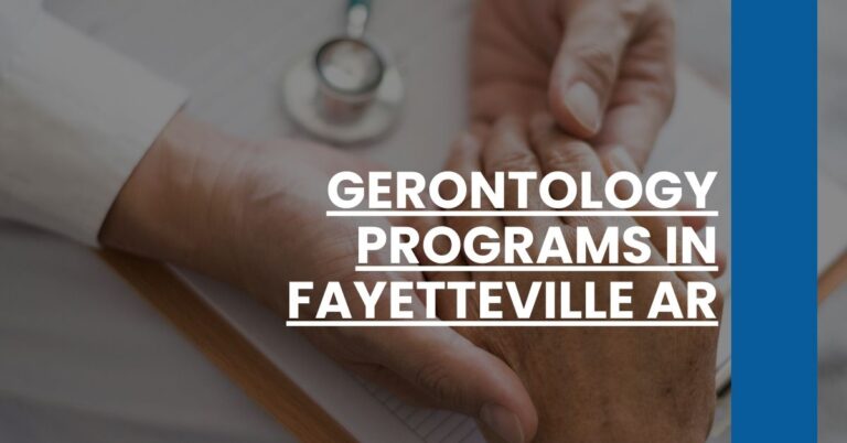 Gerontology Programs in Fayetteville AR Feature Image