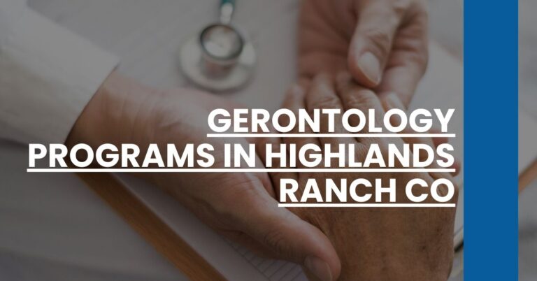 Gerontology Programs in Highlands Ranch CO Feature Image