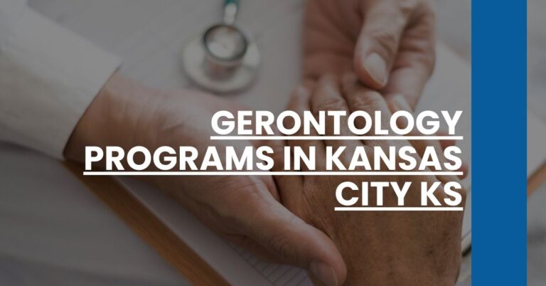 Gerontology Programs in Kansas City KS Feature Image