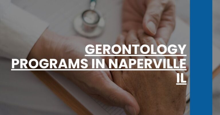 Gerontology Programs in Naperville IL Feature Image