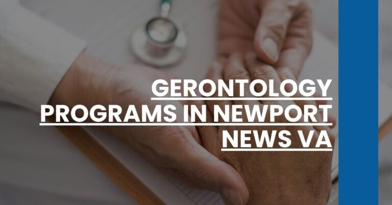 Gerontology Programs in Newport News VA Feature Image