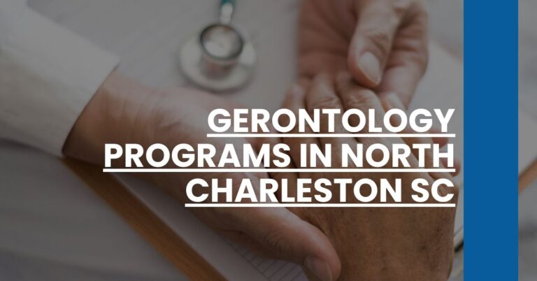 Gerontology Programs in North Charleston SC Feature Image