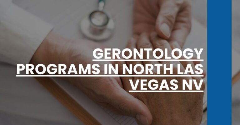 Gerontology Programs in North Las Vegas NV Feature Image