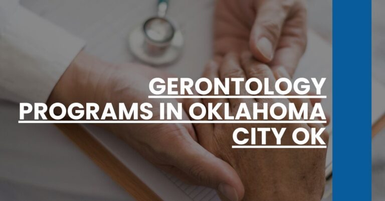 Gerontology Programs in Oklahoma City OK Feature Image