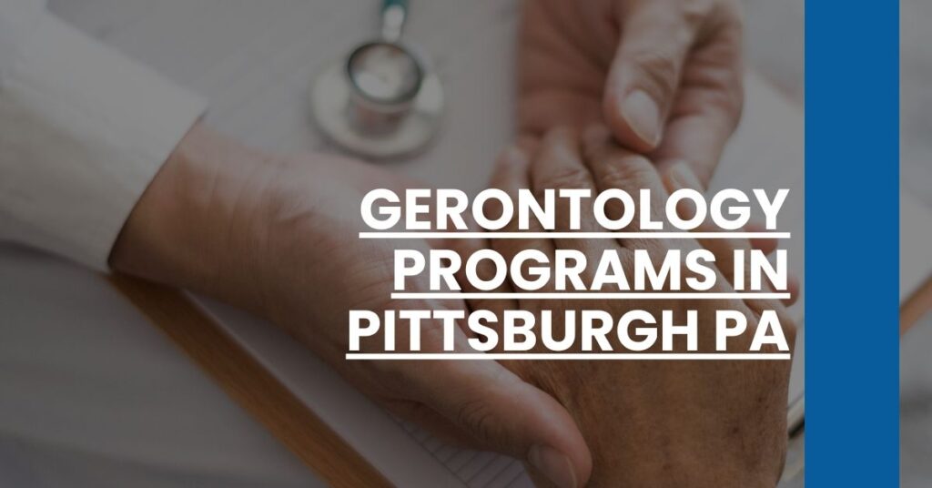 Gerontology Programs in Pittsburgh PA Feature Image