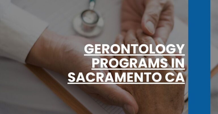 Gerontology Programs in Sacramento CA Feature Image