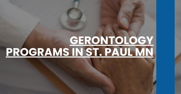 Gerontology Programs in St. Paul MN Feature Image