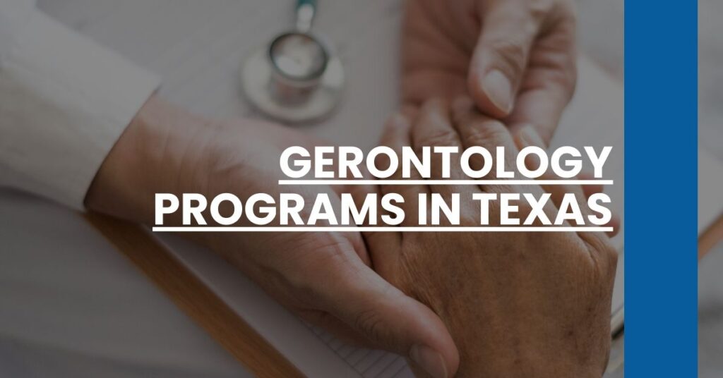 Gerontology Programs in Texas Feature Image