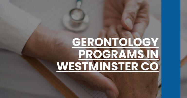 Gerontology Programs in Westminster CO Feature Image