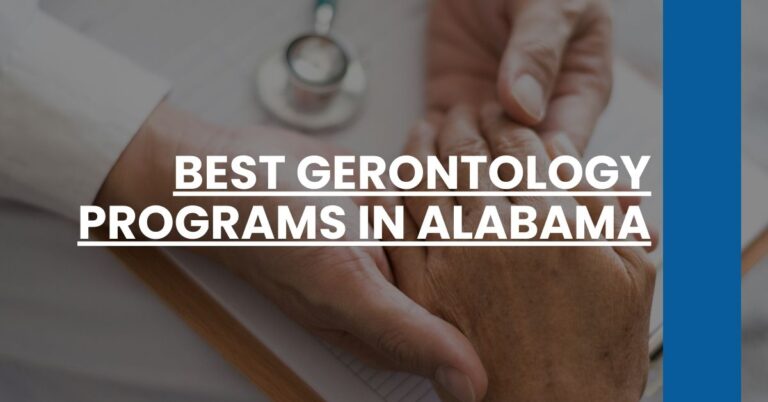 Best Gerontology Programs In Alabama Feature Image