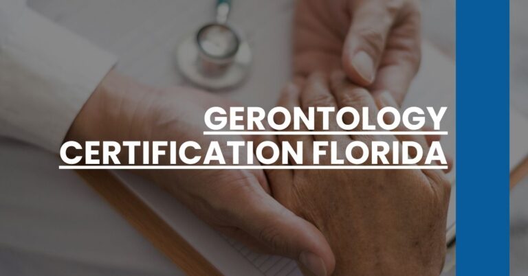 Gerontology Certification Florida Feature Image