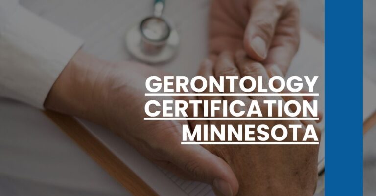 Gerontology Certification Minnesota Feature Image