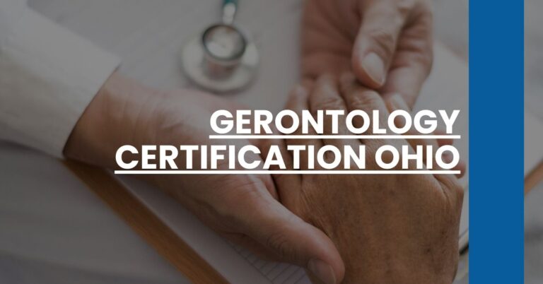 Gerontology Certification Ohio Feature Image