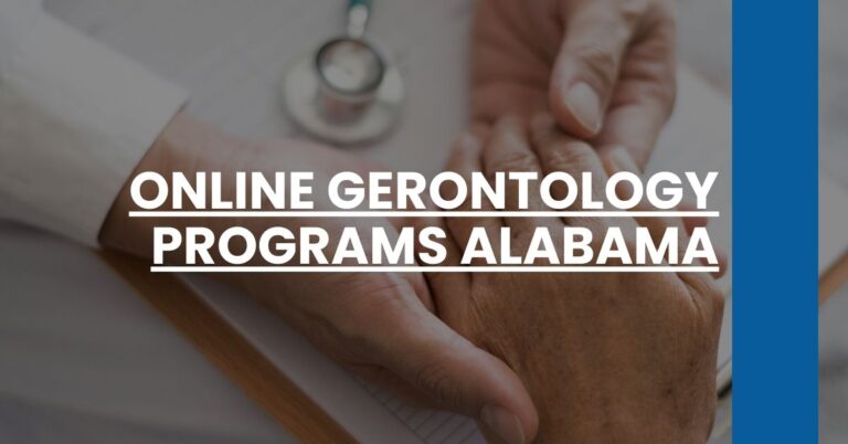 Online Gerontology Programs Alabama Feature Image