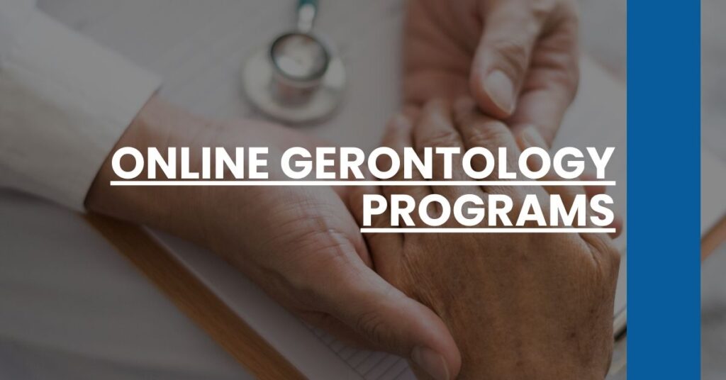 Online Gerontology Programs Feature Image