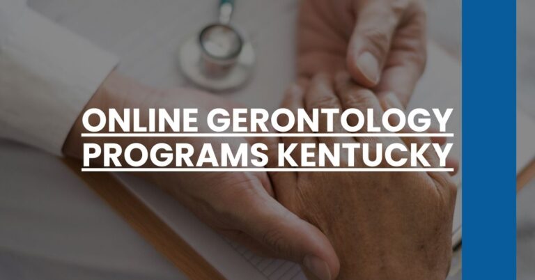 Online Gerontology Programs Kentucky Feature Image