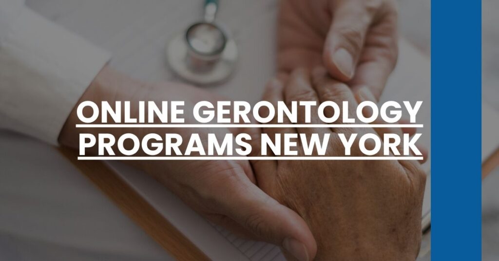 Online Gerontology Programs New York Feature Image