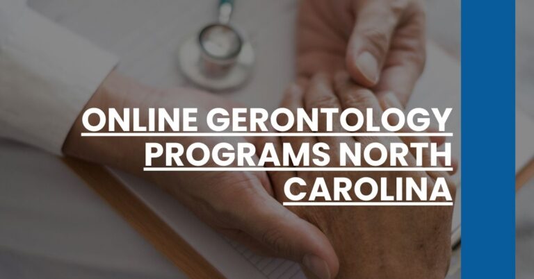 Online Gerontology Programs North Carolina Feature Image