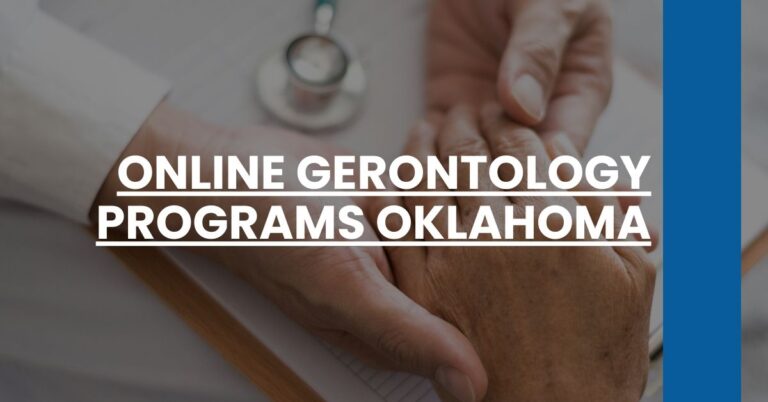 Online Gerontology Programs Oklahoma Feature Image